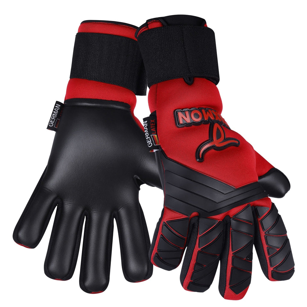 Premium Quality Goalie Gloves with Excellent Grip and Adhesive Seams