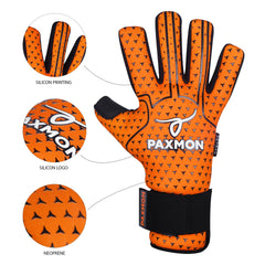 Unisex Goalkeeper Gloves with German Latex and Seam Cut Design for Pro-level Performance