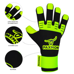 German Latex Goalie Gloves for Adult Unisex Players with Premium Quality and Excellent Grip