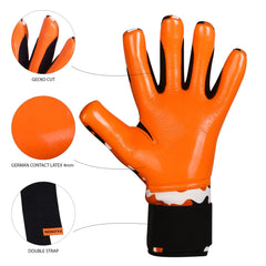 Adhesive Seams and Excellent Grip/The Ultimate Goalkeeping Gloves for Adult Pro Players