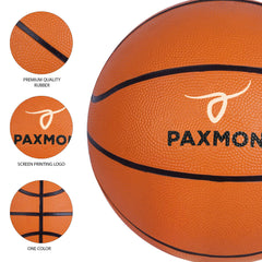 Score in Style with the Paxmon Series Orange, Blue, and Red Basketball