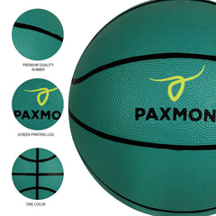 Elevate Your Game with the Paxmon Series Official Size 7 in Orange, Blue, and Red Basketball