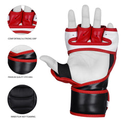 Training and Cage Fight-Ready Muay Thai and Taekwondo Gloves/Quality MMA Fighter gloves