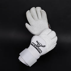 Pro-level German Latex Goalkeeper Gloves with Excellent Grip and Seam Cut Design